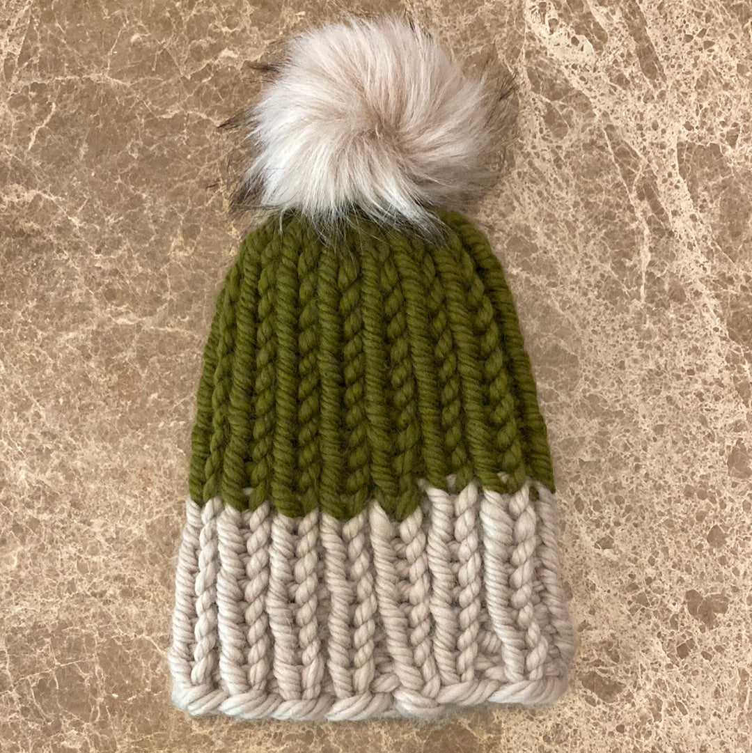 Hand Knitted Wool Beanies