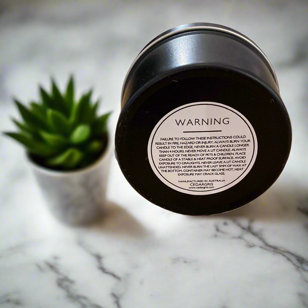 Men's Bobsled Fresh Pine & Fir Needles Mini Tin Candle