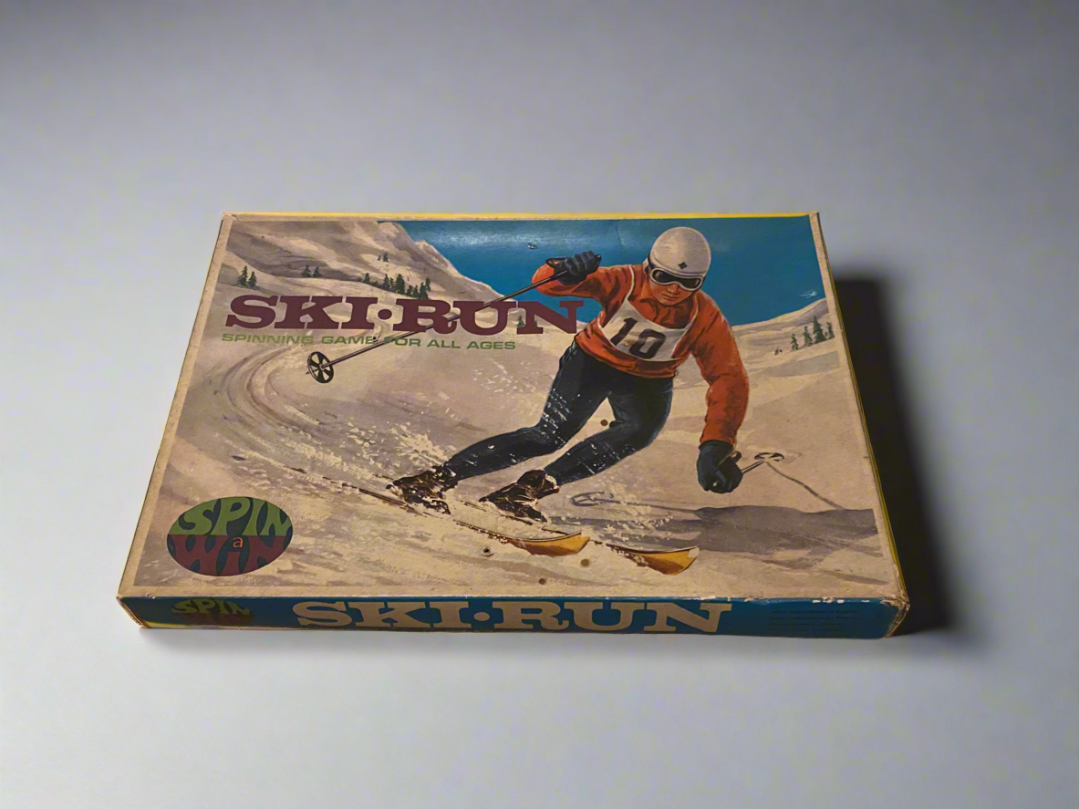 Vintage Ski Run: Spinning Game All Ages