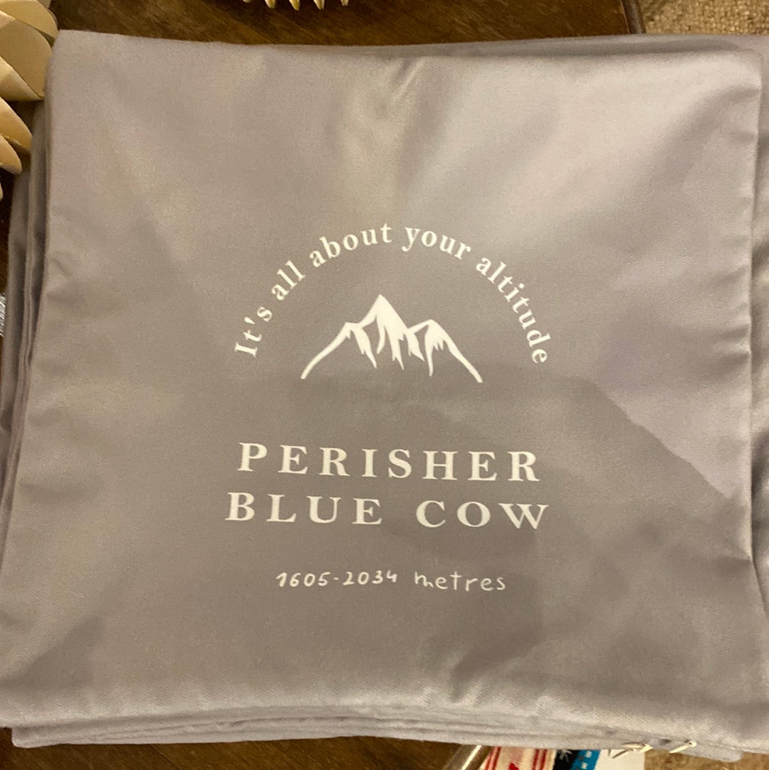 Perisher Blue Cow Cushion