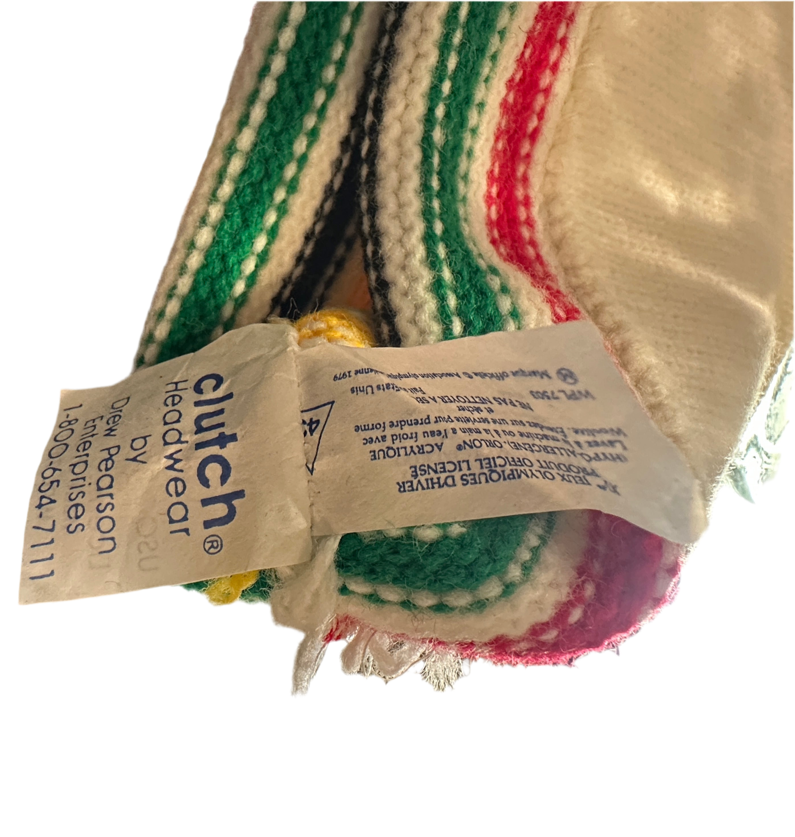 Calgary Winter Olympics ‘88 White Beanie