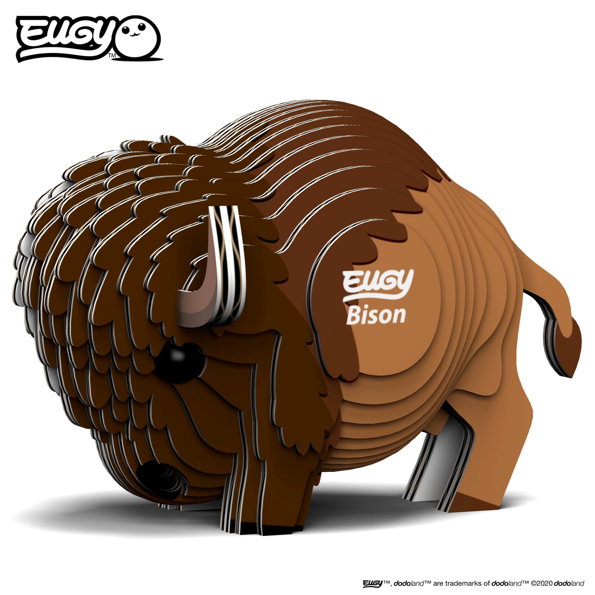 EUGY Bison - 3D Cardboard Model Kit