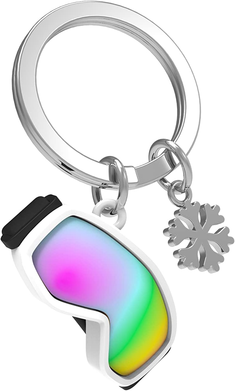 Snow Goggles Key Ring