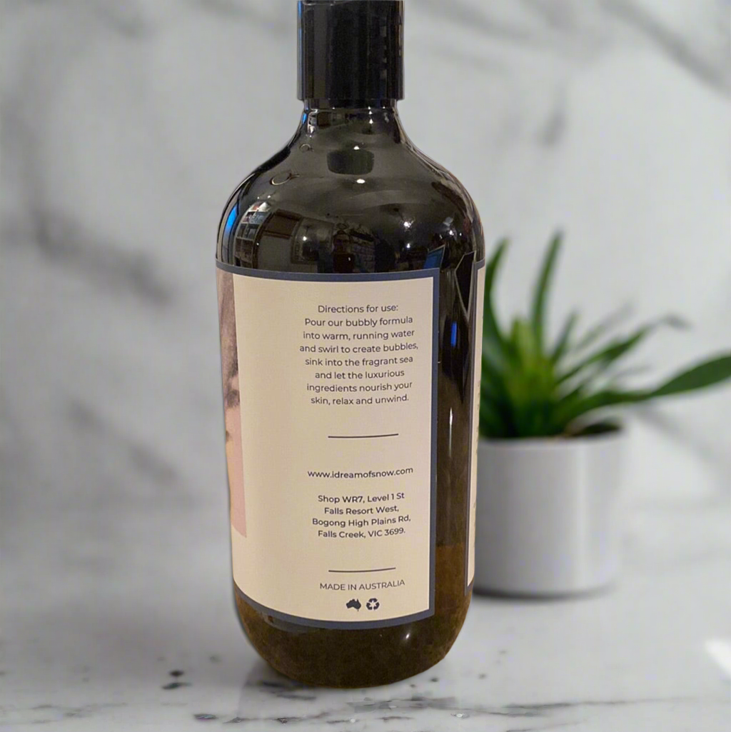 Men's Bobsled Fresh Pine & Fir Needles Recovery Bubble Bath