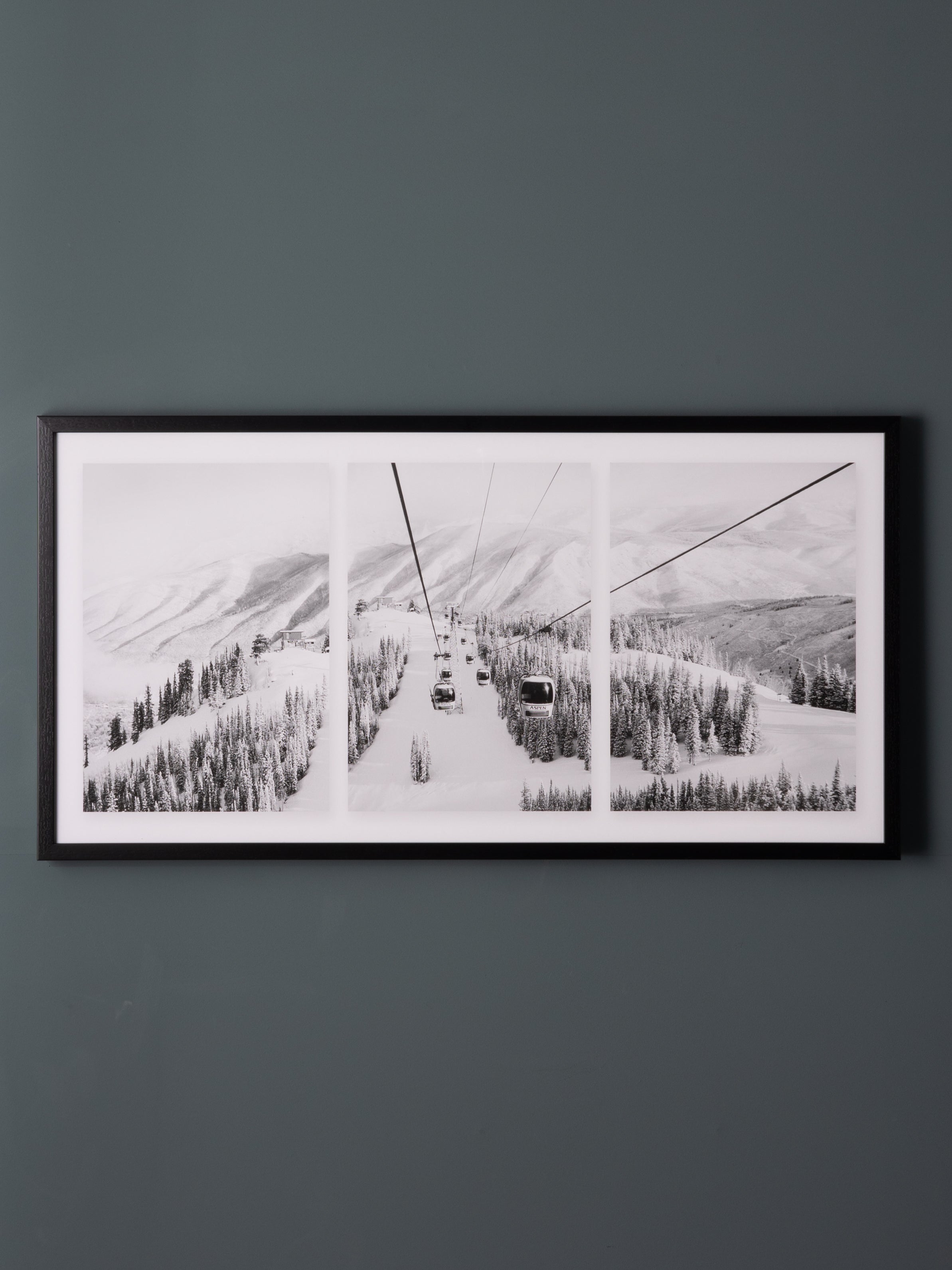 Gondola Ascent Framed Print