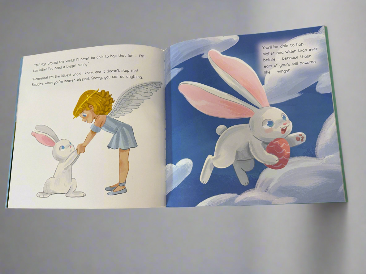 Snowy The Little Bunny Who Gave Joy To The World. 