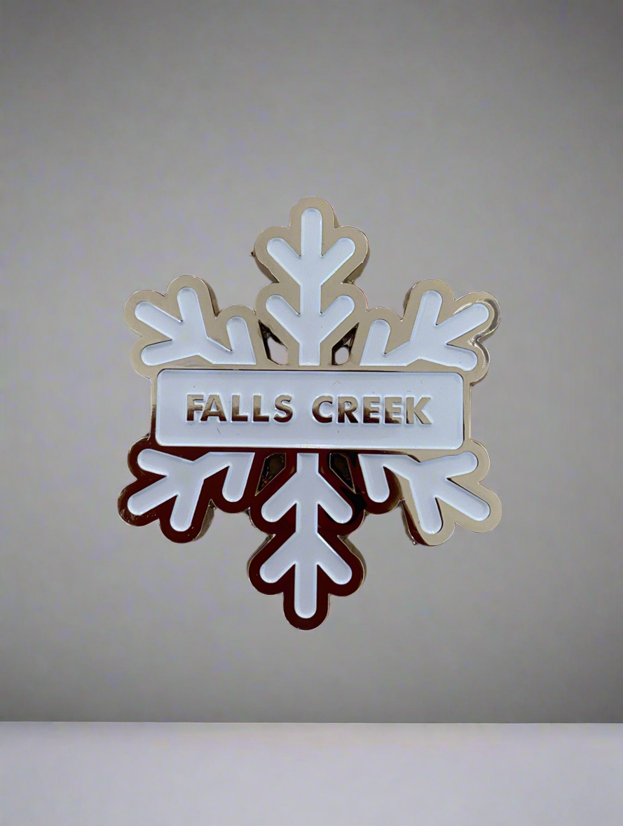 Falls Creek Snowflake Magnet