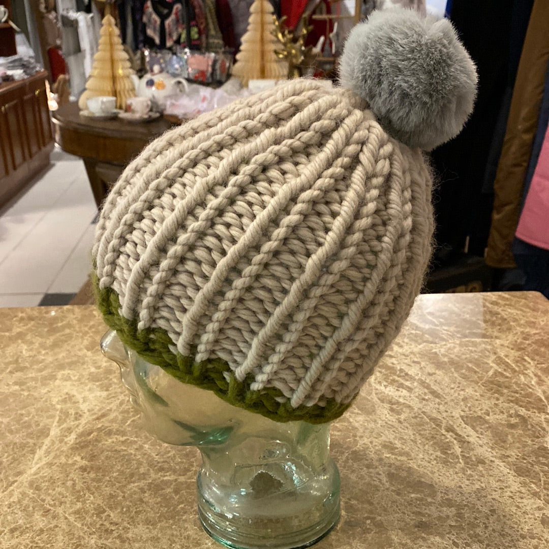 Hand Knitted Wool Beanies