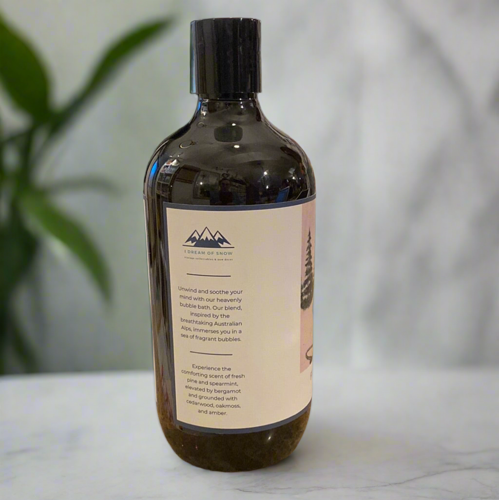 Men's Bobsled Fresh Pine & Fir Needles Recovery Bubble Bath