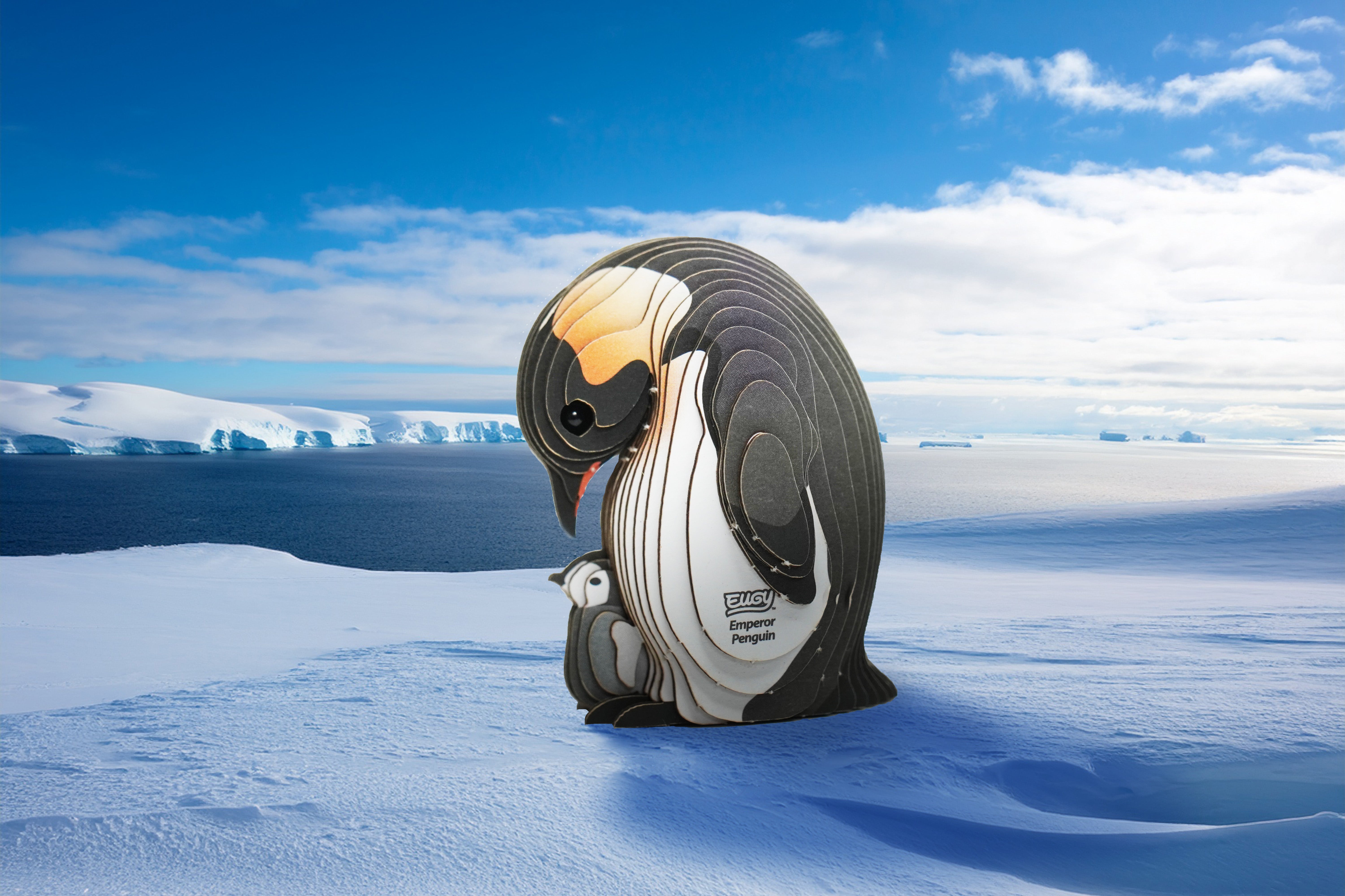 EUGY Emperor Penguin - 3D Cardboard Model Kit