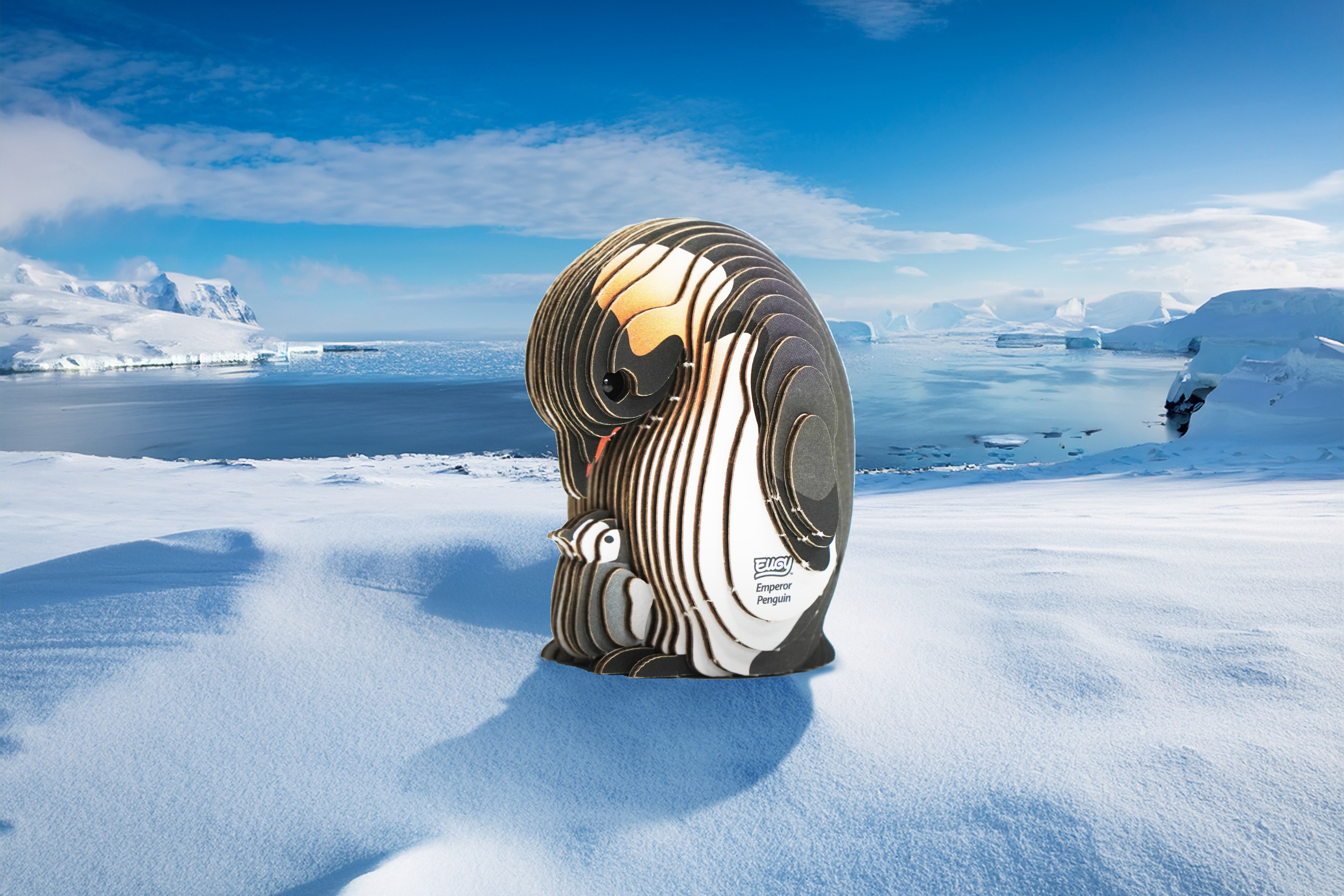 EUGY Emperor Penguin - 3D Cardboard Model Kit