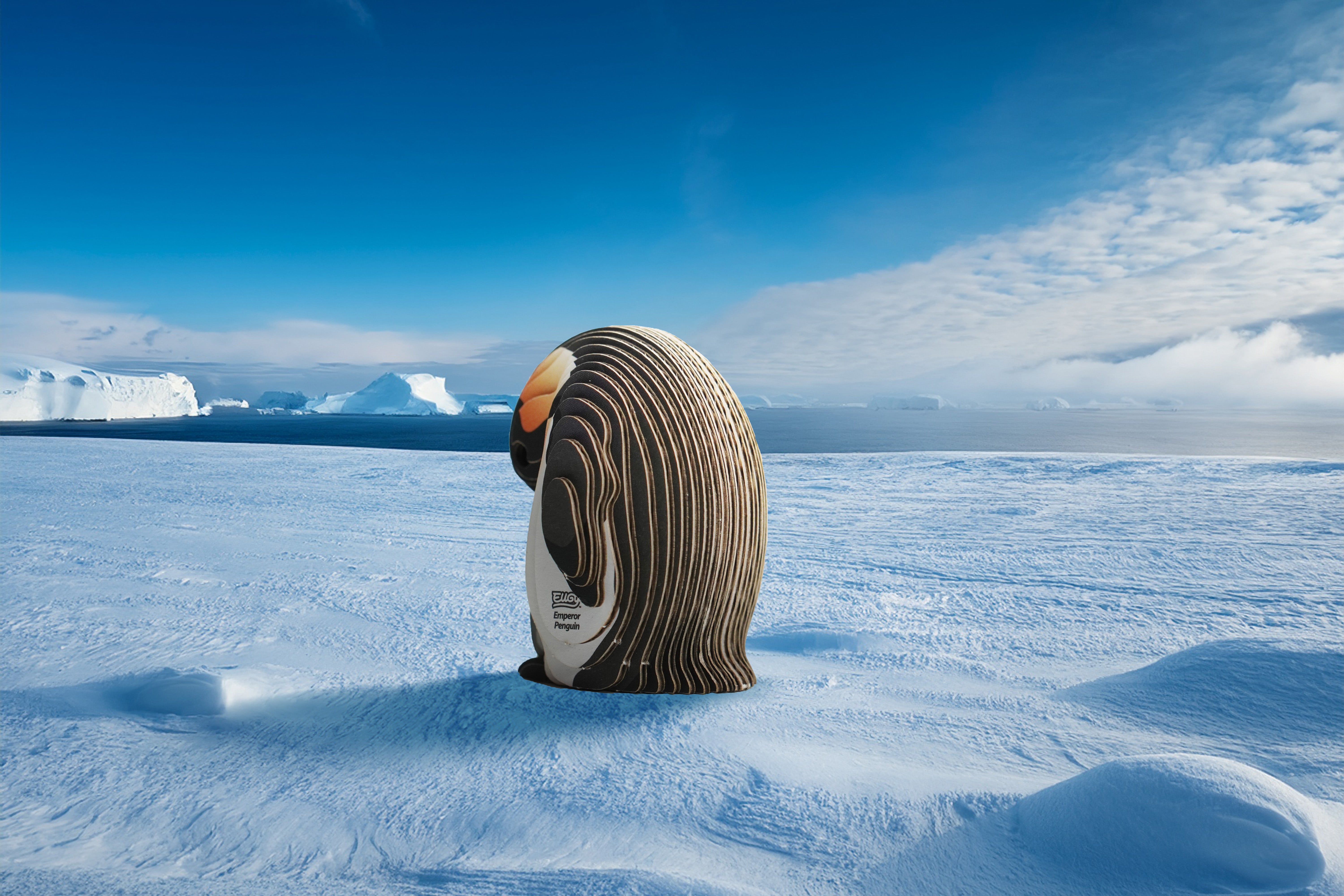 EUGY Emperor Penguin - 3D Cardboard Model Kit