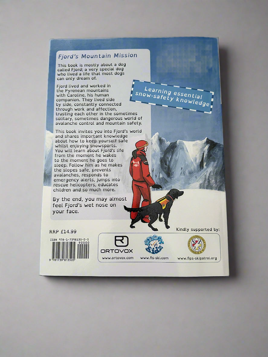 Fjord’s Mountain Mission Back cover of book