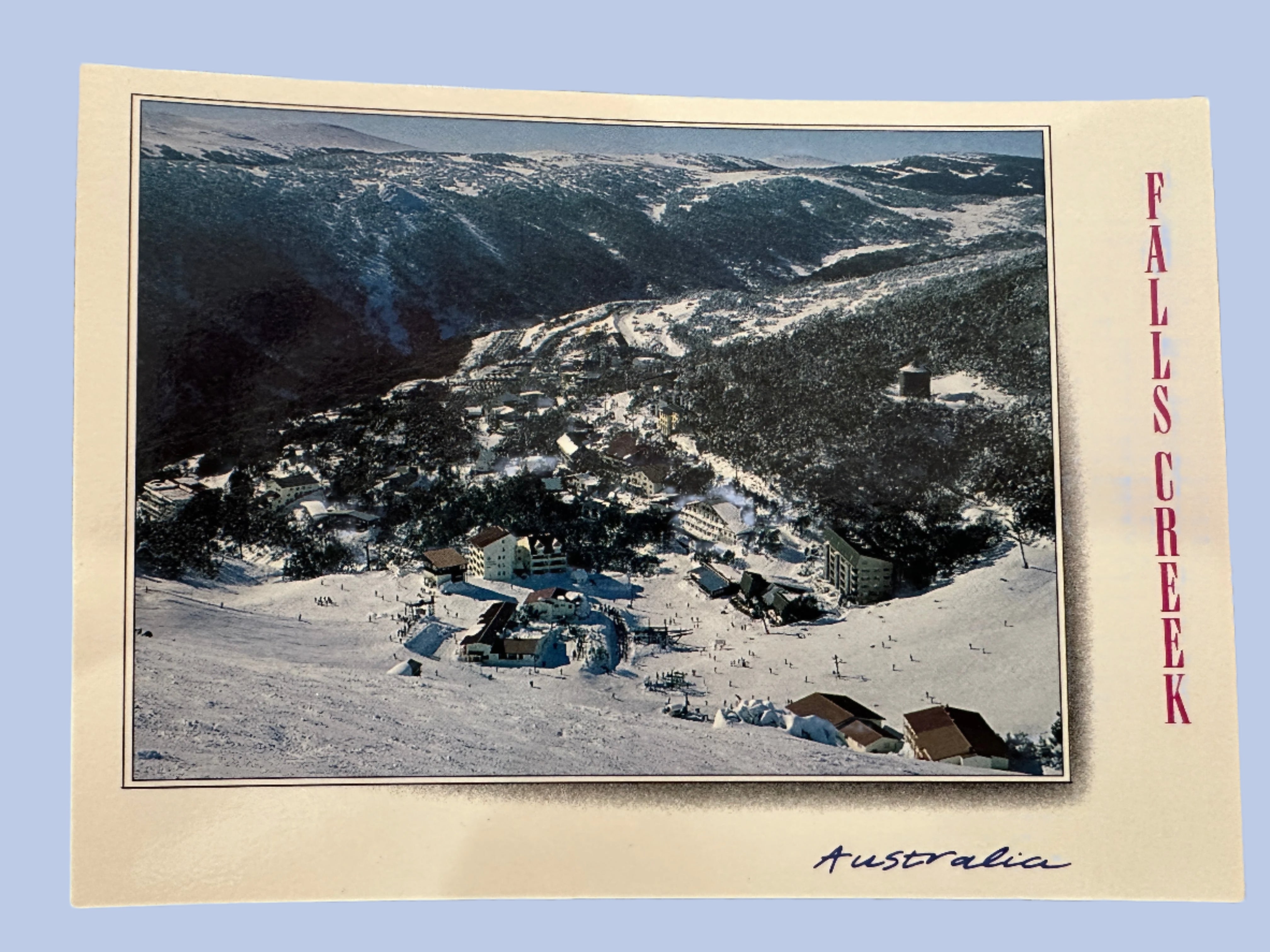 Falls Creek Village Bowl with Village & Summit T-bars