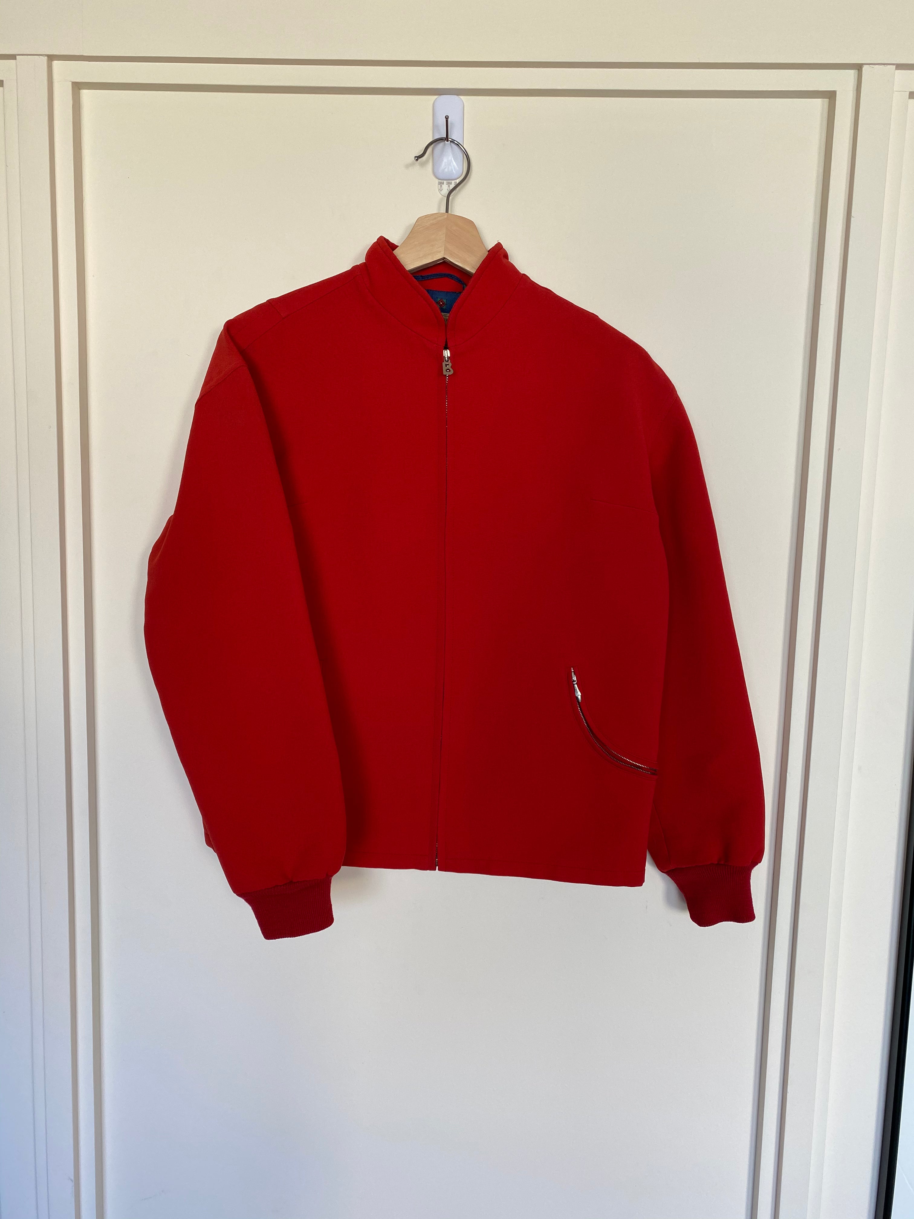 Vintage Bogner Red 2-piece ski suit jacket only