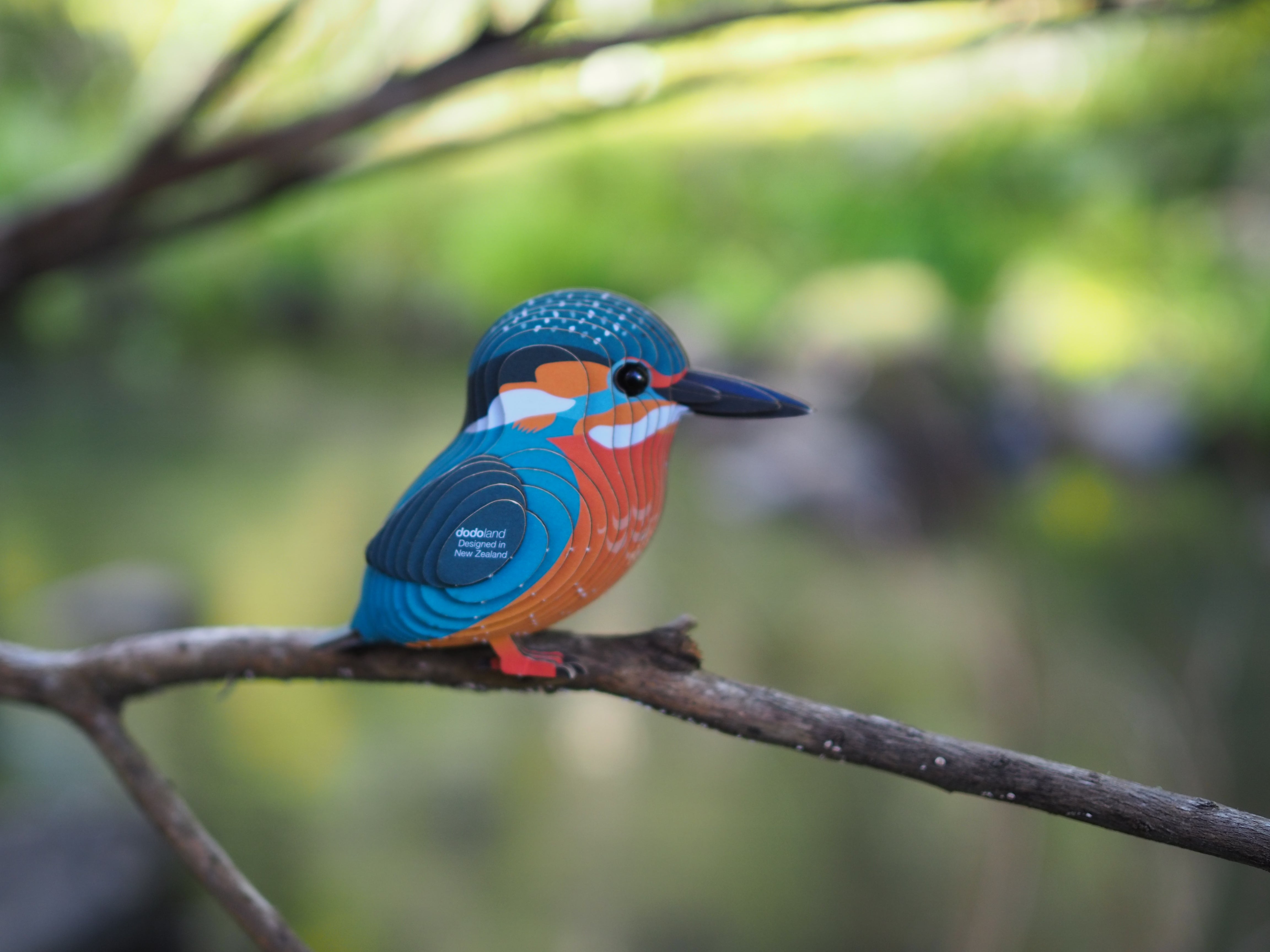 EUGY Kingfisher - 3D Cardboard Model Kit