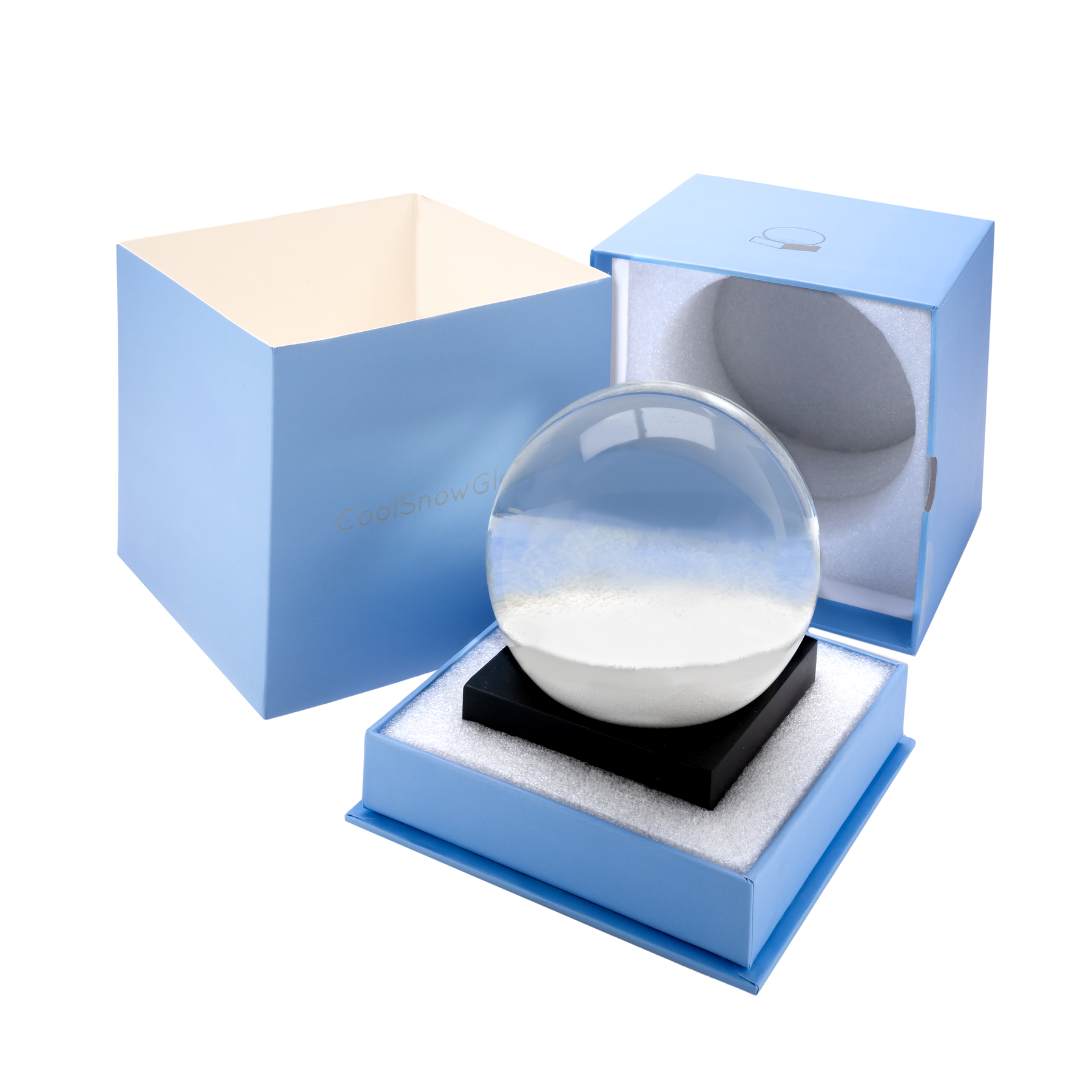 Skiers Snow Globe