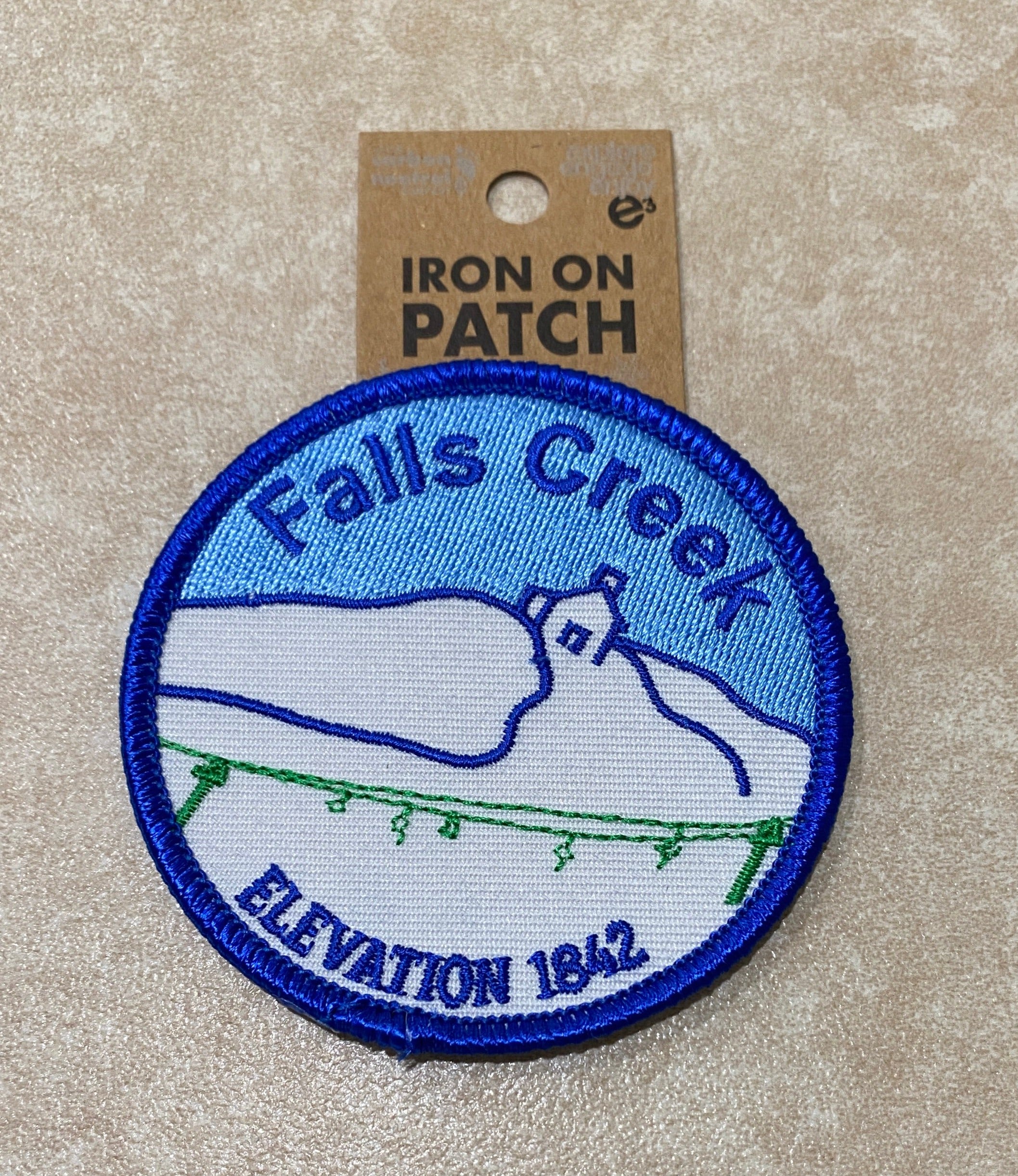 e3 Falls Creek Elevation Fabric Patch Front