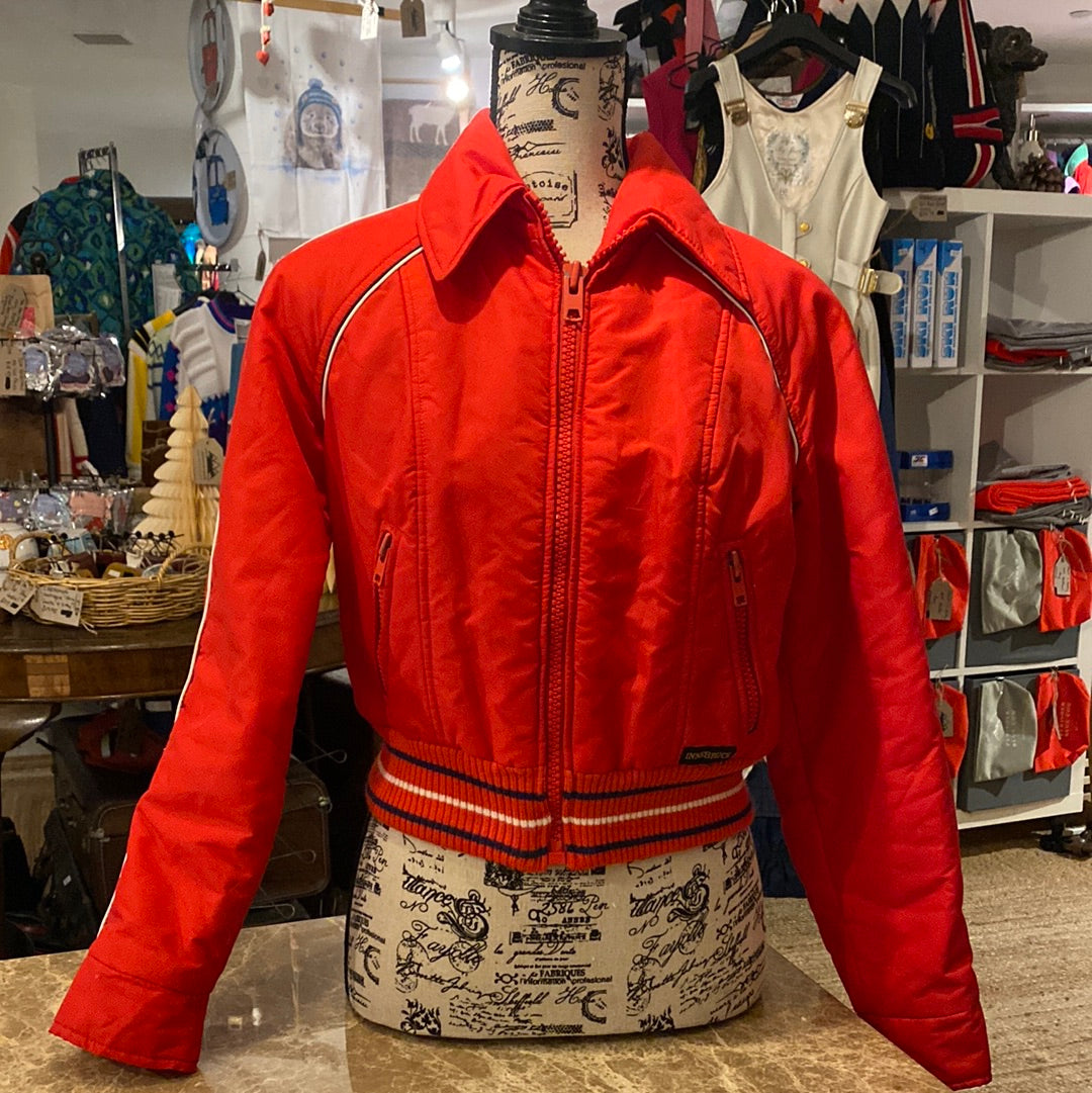 Vintage Innsbruck Red Ski Jacket, front