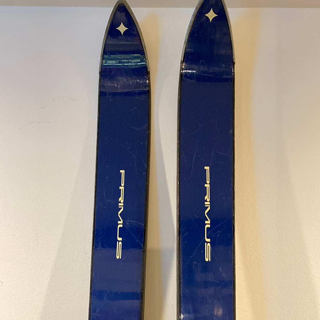 Vintage Primus Sturzhann Laminated Skis with Marker Bindings