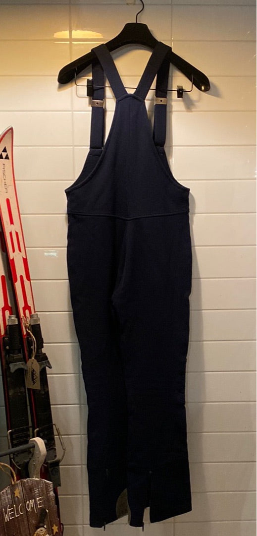 Sking Vintage Navy Bib & Brace Pants (Rent)