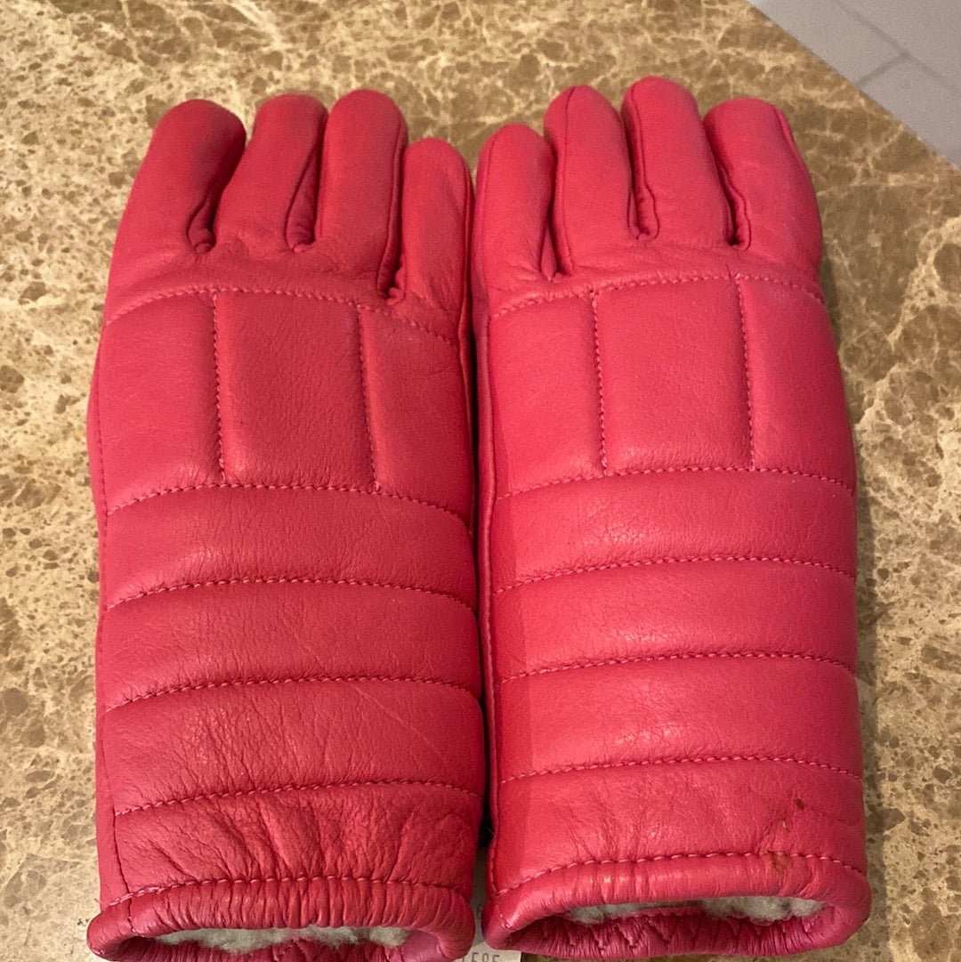 grandoe handschuhe Grandoe Leather Gloves Pink