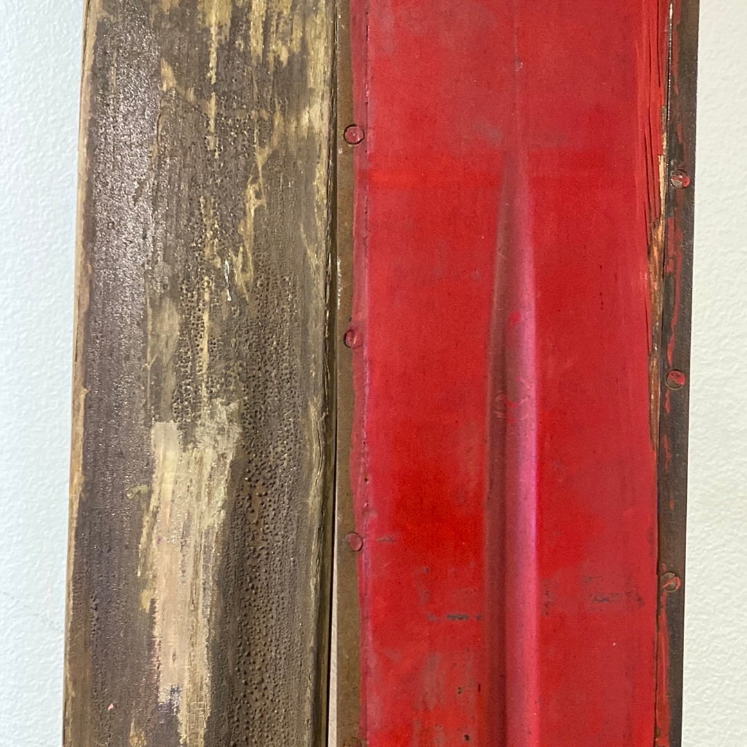 Vintage Hagan Wooden Skis 215cm