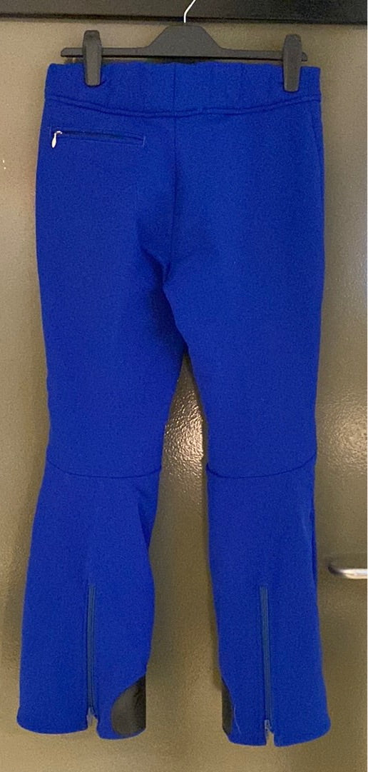 Vintage Roffe Blue Red White Ski Race Pants, rear