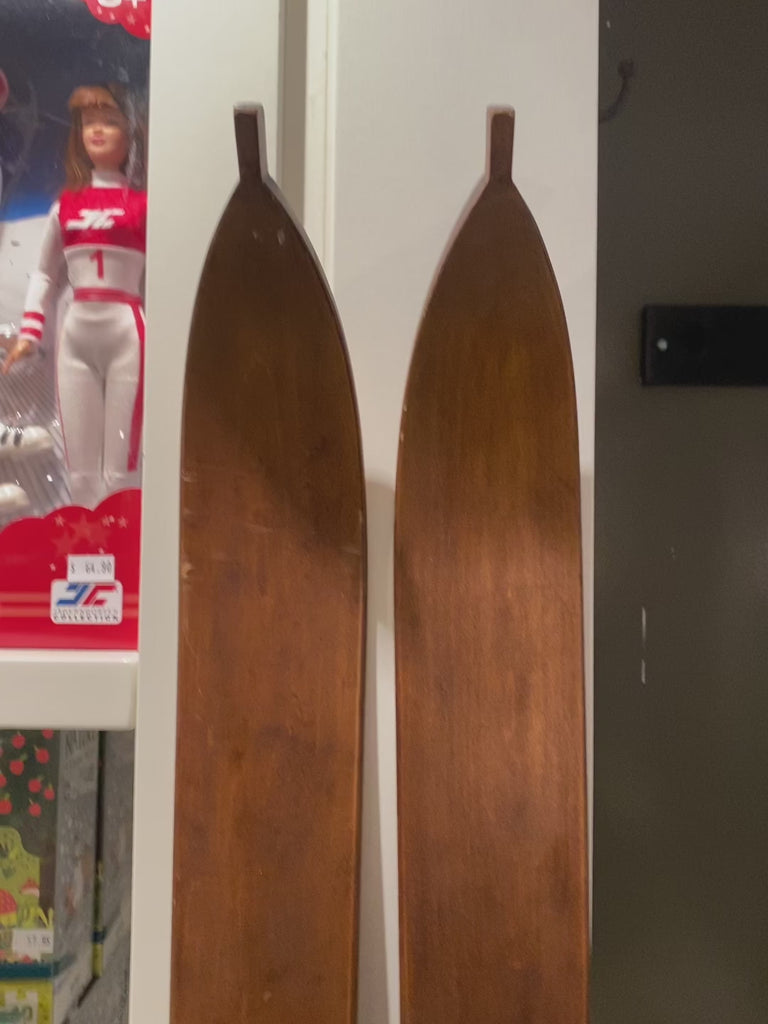 Vintage Maple Northland Touring Skis 179cm video