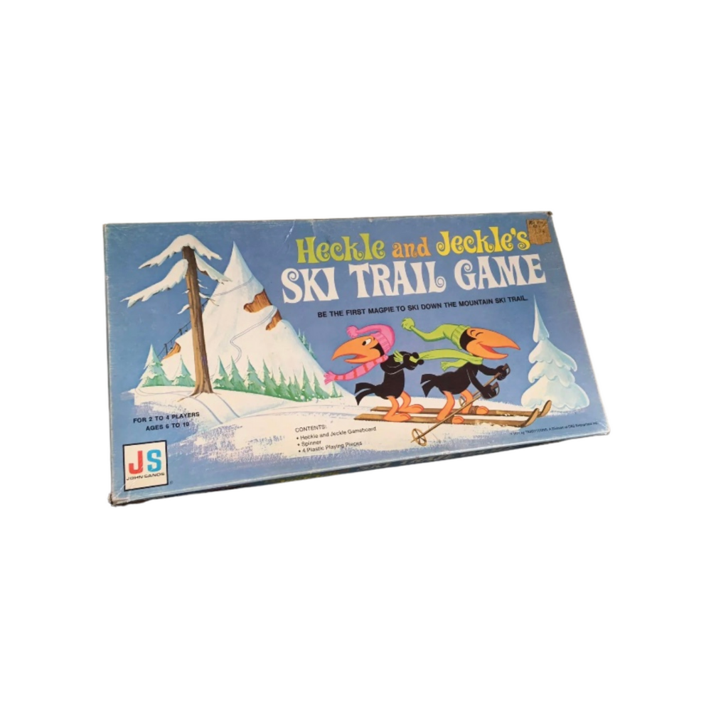 Heckle & Jeckle's Ski Trail Board Game