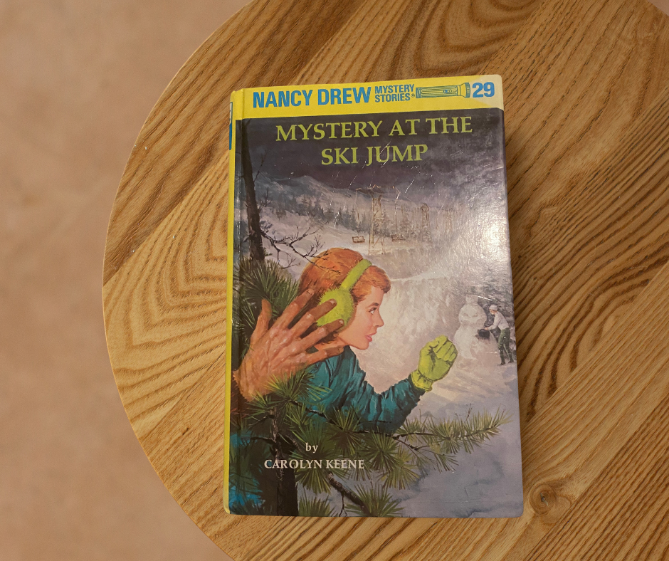 Nancy Drew: Mystery at the Ski Jump - Harccover Front Cover