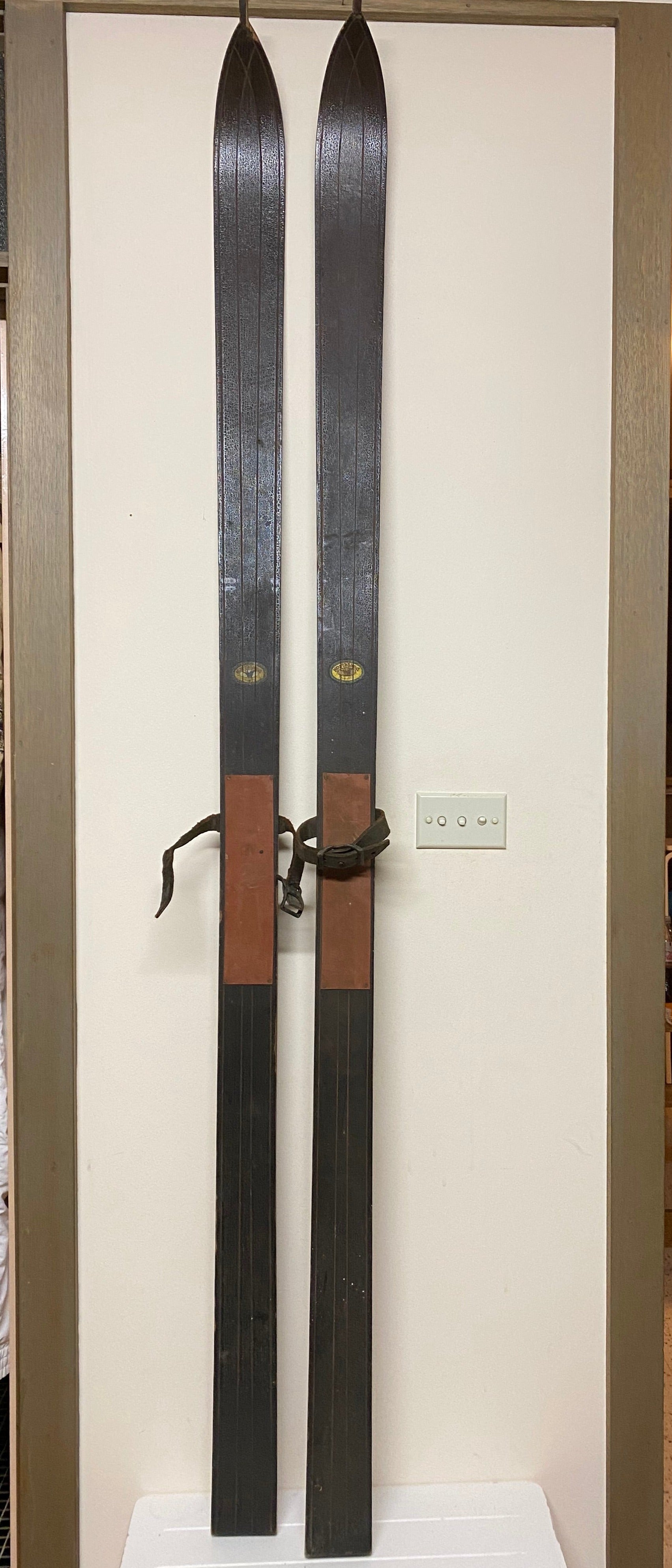 Vintage Wooden Northland Skis 180cm