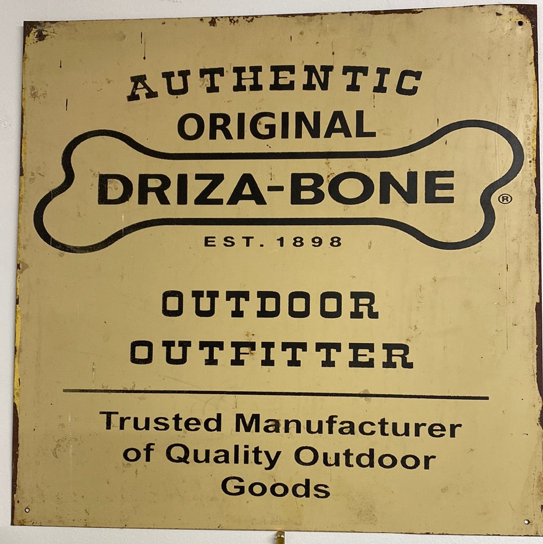 Vintage DRIZA-BONE Sign