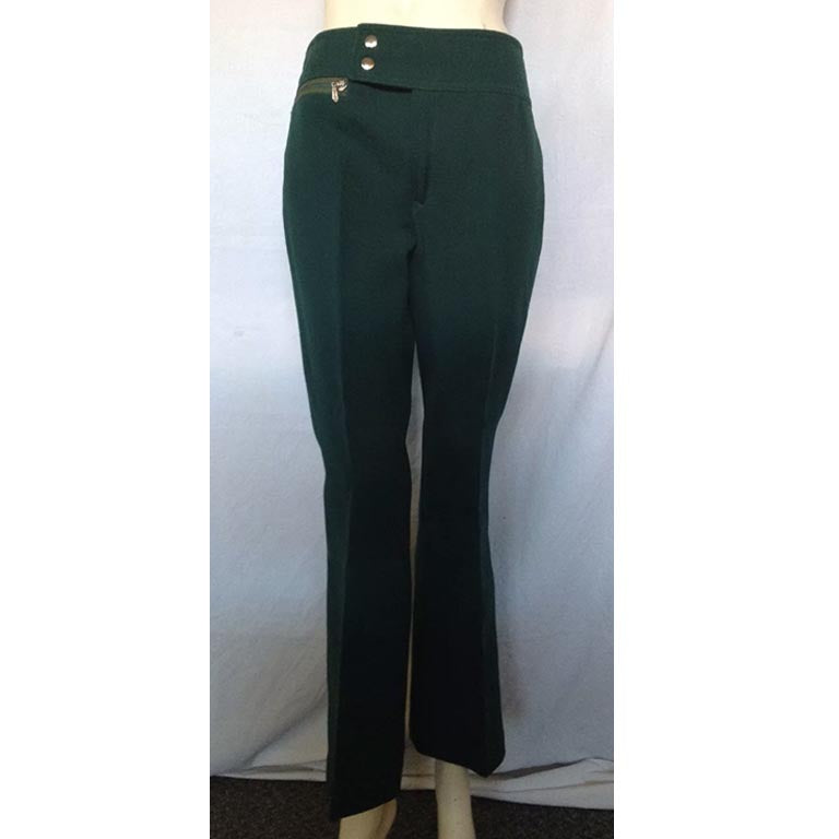 Vintage Olympia green ski pants on dummy